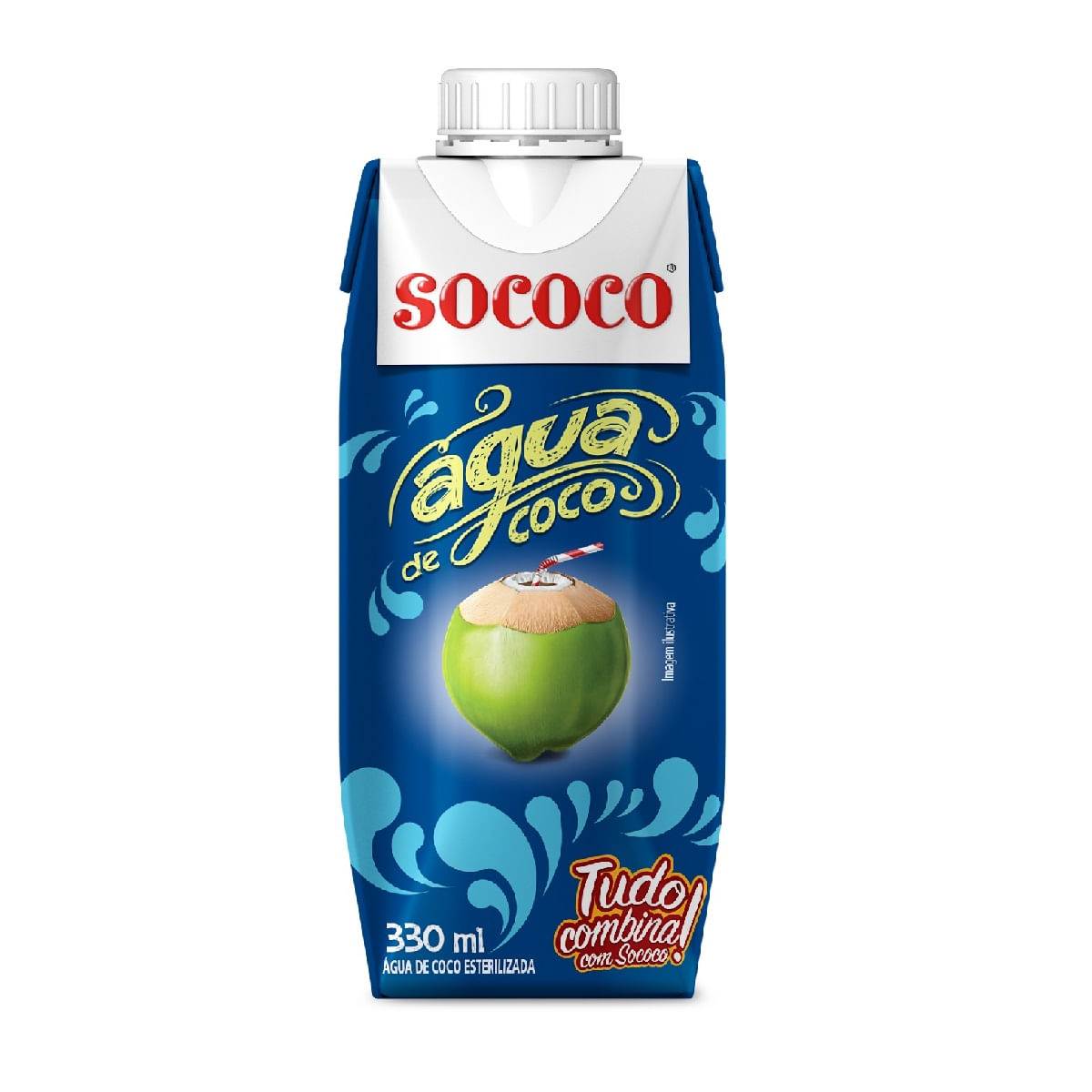 Encontraproduto.com.br - Água de Coco Sococo TP com 330ml