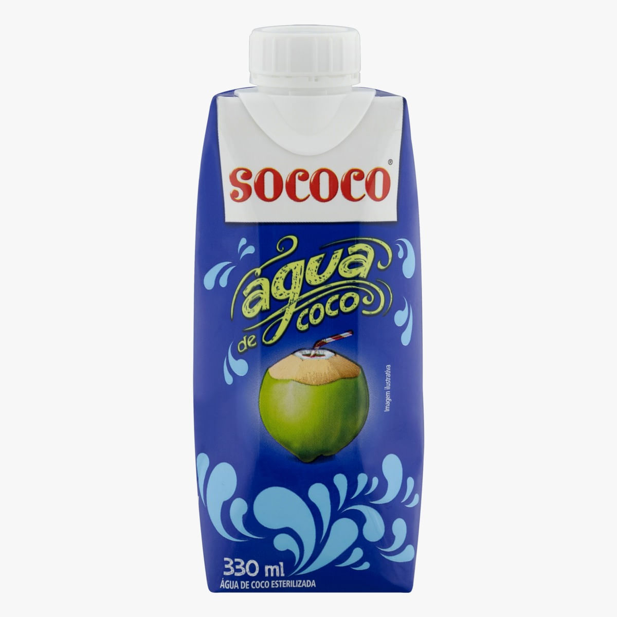 Encontraproduto.com.br - Água de Coco Sococo TP com 330ml