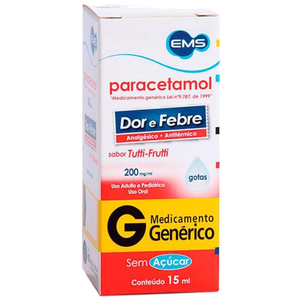 Encontraproduto.com.br - Paracetamol 200mg/ml 15ml