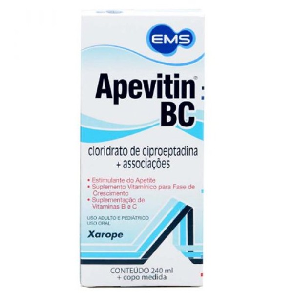 Encontraproduto.com.br - ApevitinBc Xarope EMS 240ml