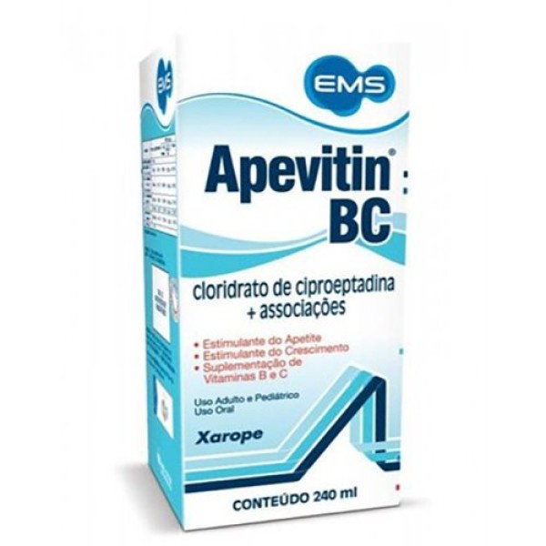Encontraproduto.com.br - ApevitinBc Xarope EMS 240ml