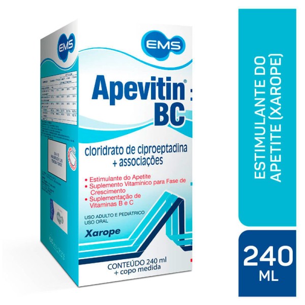 Encontraproduto.com.br - ApevitinBc Xarope EMS 240ml