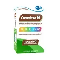 Encontraproduto.com.br - Vitamina Complexo B 100 Comprimidos Complexo B