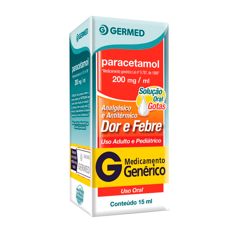 Encontraproduto.com.br - Paracetamol Gotas 15ml Genérico Germed