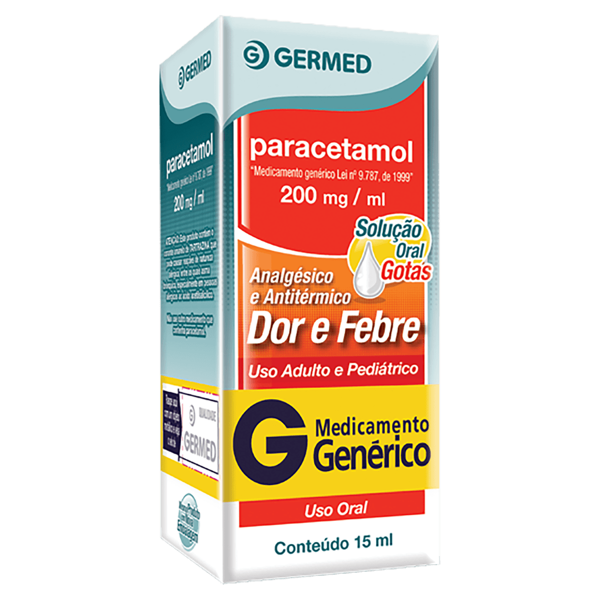 Encontraproduto.com.br - Paracetamol Gotas 15ml Genérico Germed