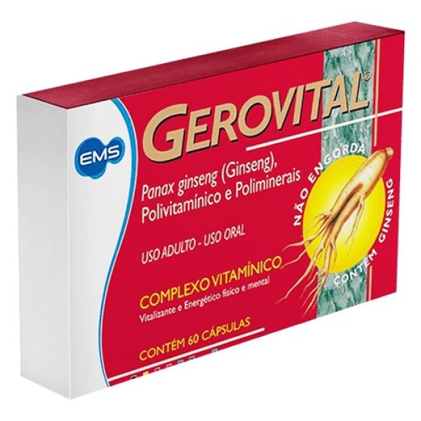 Encontraproduto.com.br - Gerovital Com 60 Capsulas