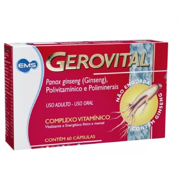 Encontraproduto.com.br - Gerovital Com 60 Capsulas