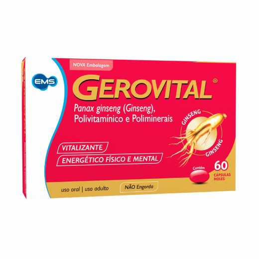 Encontraproduto.com.br - Gerovital Com 60 Capsulas