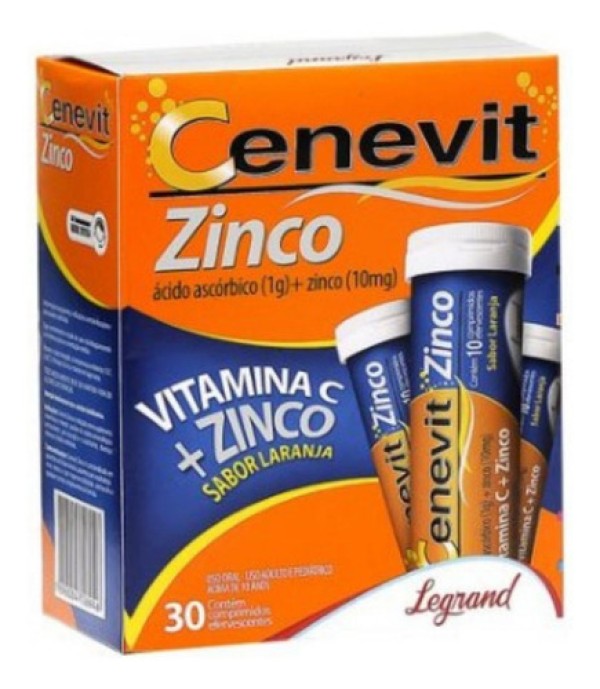 Cenevit Zinco Sabor Laranja