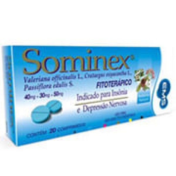 Sominex Composto 20 Comprimidos