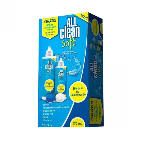 Encontraproduto.com.br - All Clean Soft 350/120Ml+Estoj