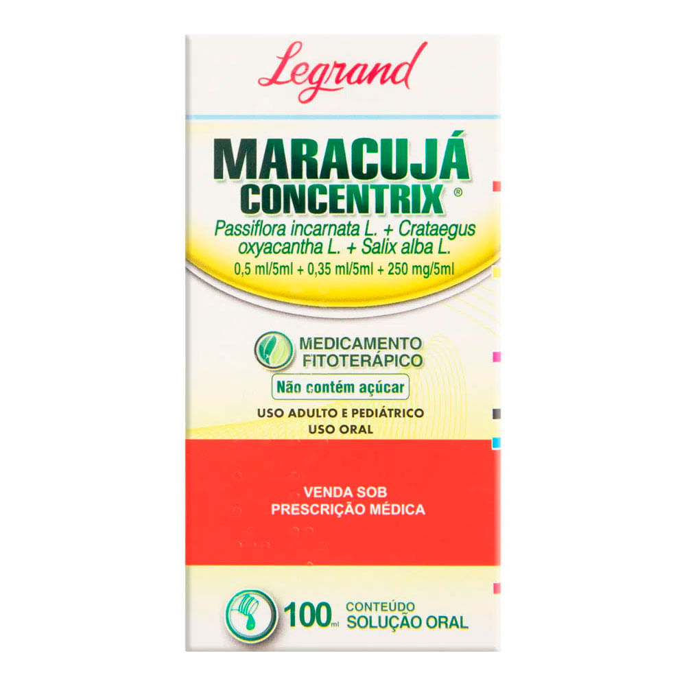 Encontraproduto.com.br - Maracujá Concentrix com 100ml - Legrand
