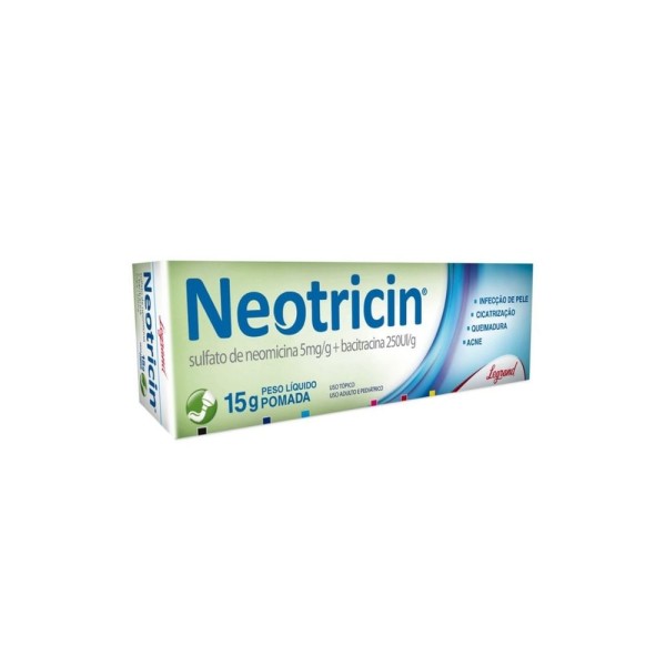 Encontraproduto.com.br - NEOTRICIN POMADA 15 G x 1