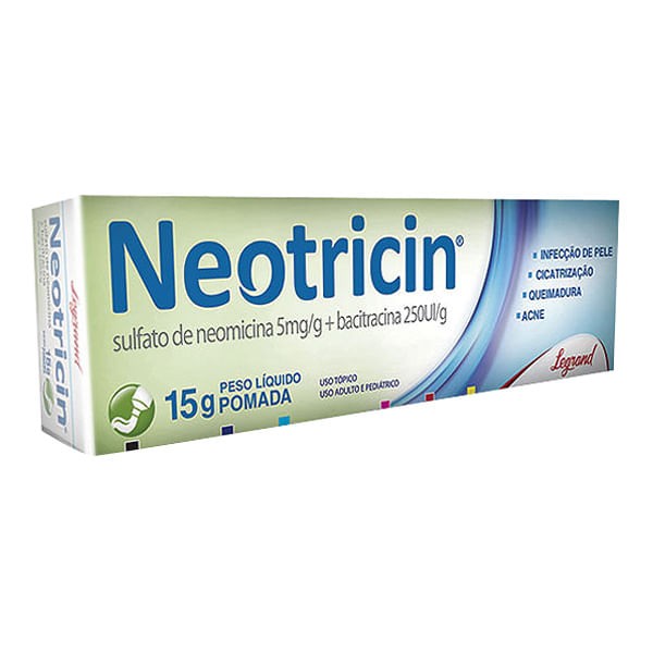 Encontraproduto.com.br - NEOTRICIN POMADA 15 G x 1