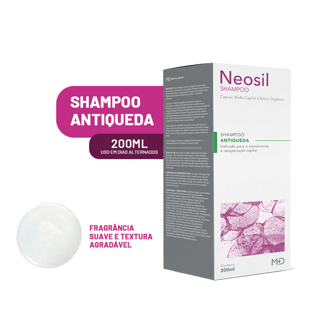 Encontraproduto.com.br - Shampoo Neosil Germed Antiqueda de 200ml