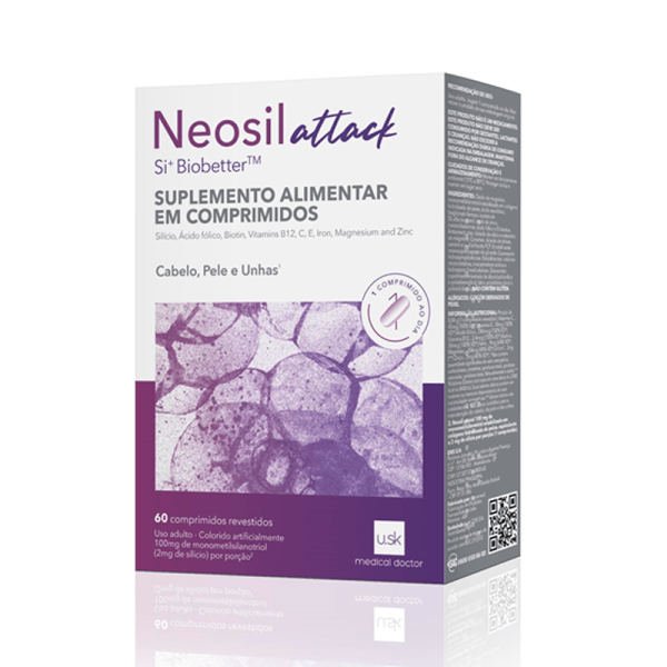 Encontraproduto.com.br - Neosil Attack Under Skin 60 Comprimidos