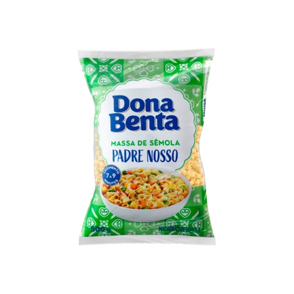 Macarrão Dona Benta Sêmola Padre Nosso 500g