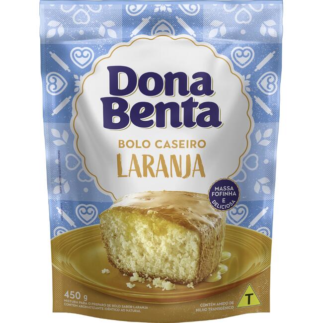 Encontraproduto.com.br - Mistura para Bolo Dona Benta Laranja Pouch com 450g