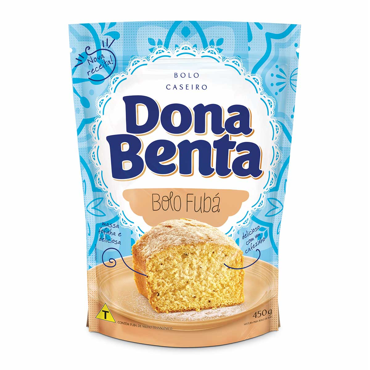 Encontraproduto.com.br - Mistura Para Bolo Dona Benta Fubá 450 G