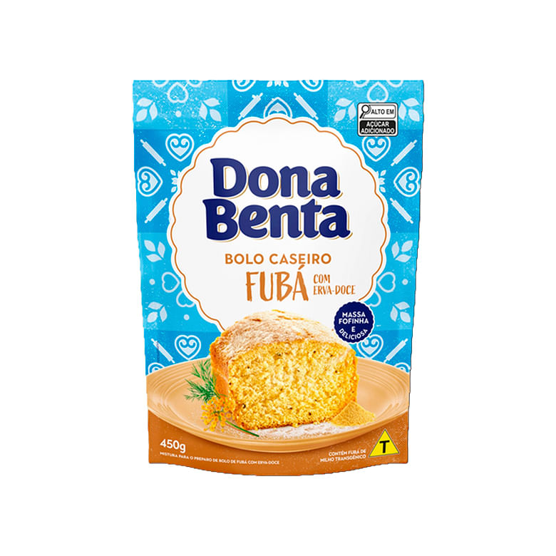 Encontraproduto.com.br - Mistura Para Bolo Dona Benta Fubá 450 G