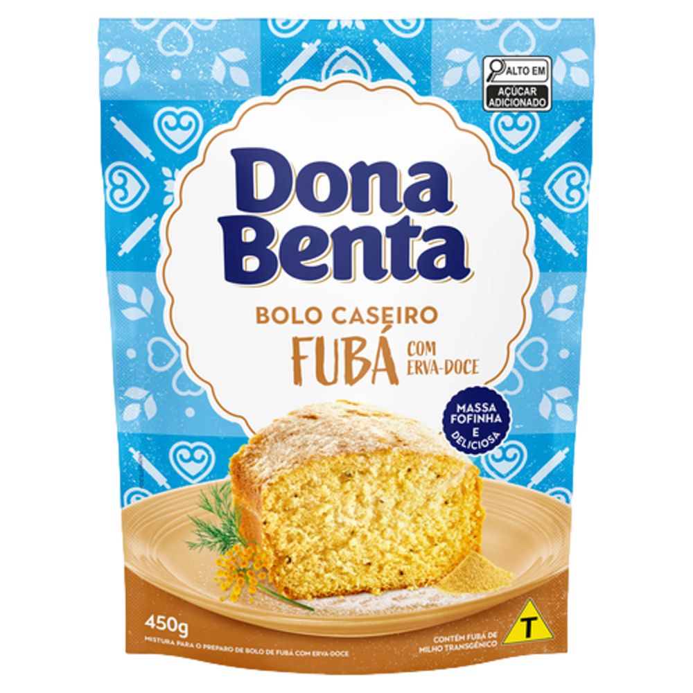 Encontraproduto.com.br - Mistura Para Bolo Dona Benta Fubá 450 G