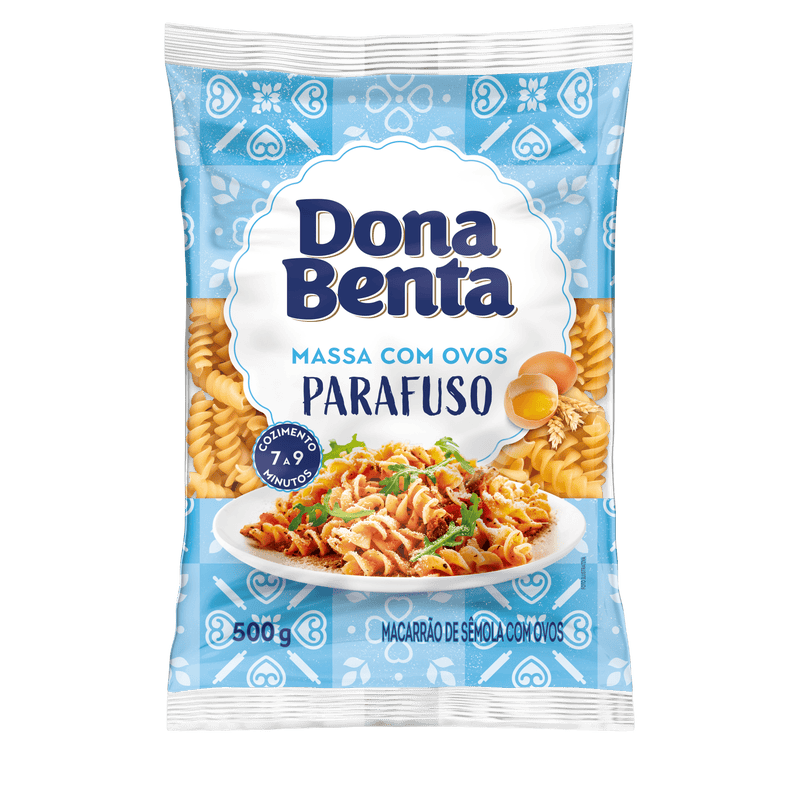Encontraproduto.com.br - Macarrão Parafuso Dona Benta Sêmola Tradicional 500g