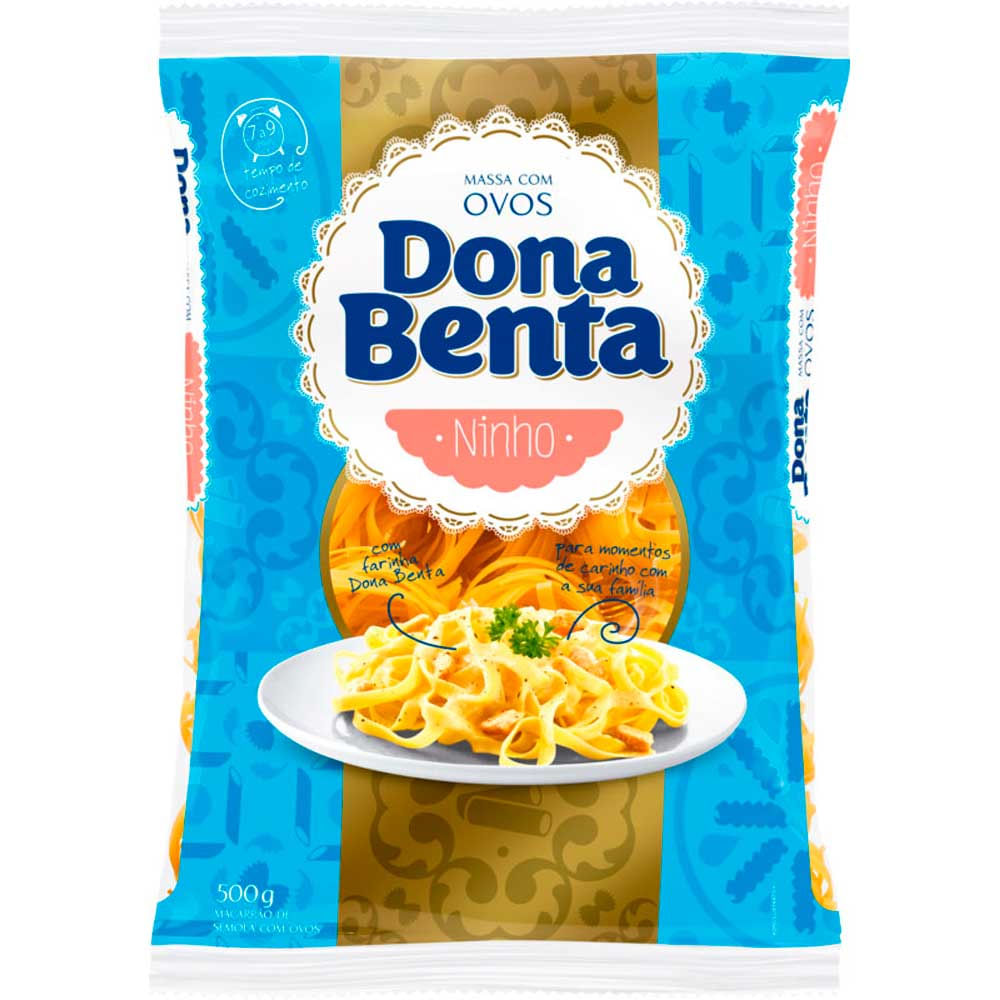 Encontraproduto.com.br - Macarrão com Ovos Dona Benta Ninho Pacote com 500g