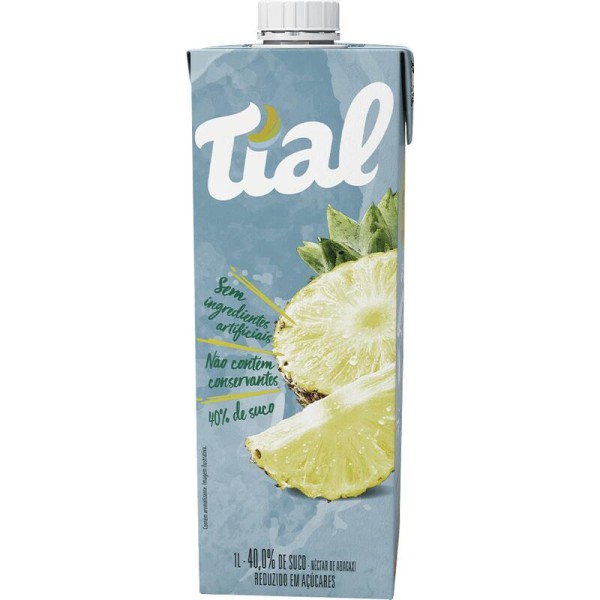 Suco Néctar Tial Abacaxi TP com 1L