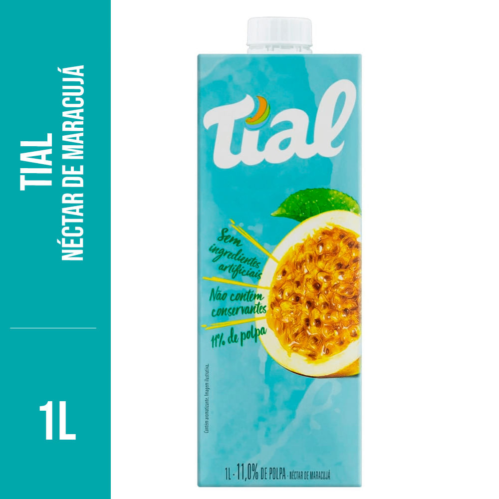 Encontraproduto.com.br - Suco Néctar Tial Maracujá TP com 1L
