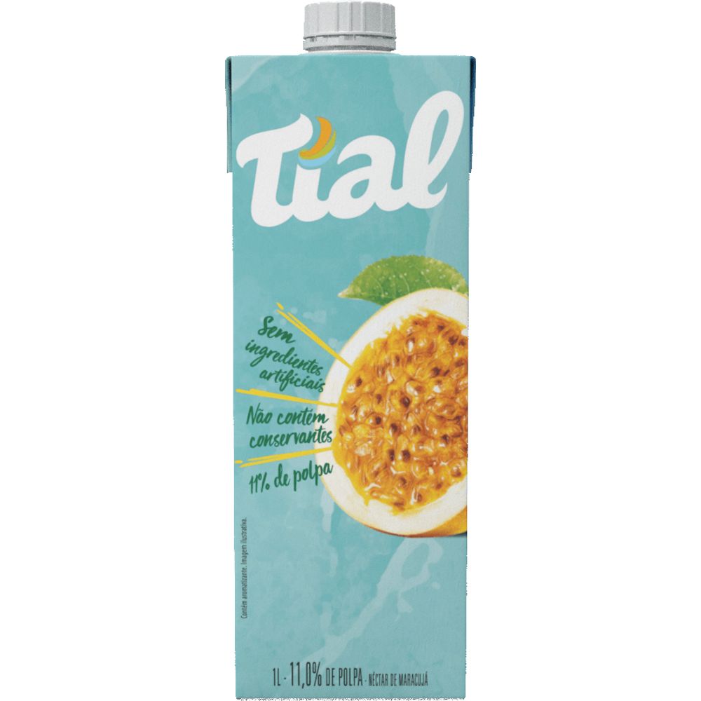 Encontraproduto.com.br - Suco Néctar Tial Maracujá TP com 1L