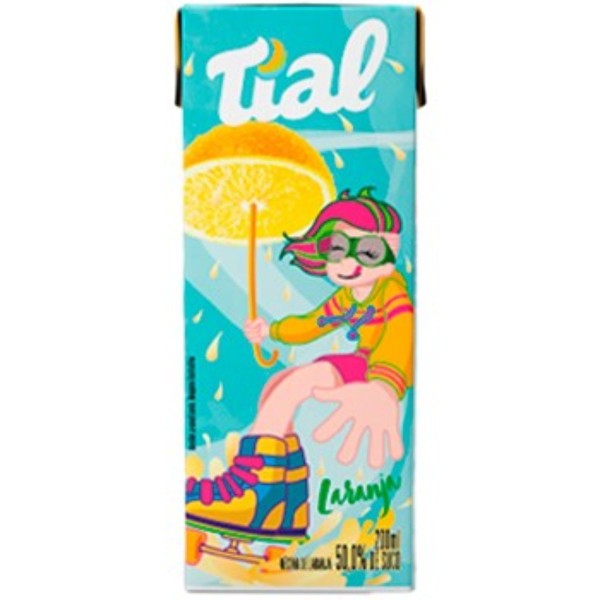TIAL SUCO LARANJA 200ML