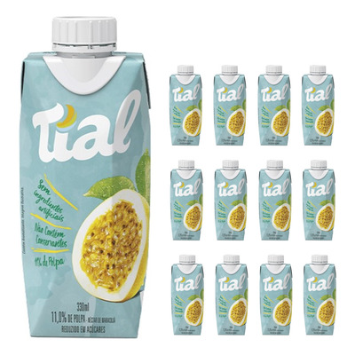Encontraproduto.com.br - Suco Néctar Tial Maracujá TP com 330ml