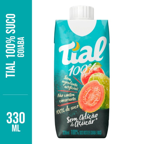 Encontraproduto.com.br - Suco de Goiaba e Maçã Tial Caixa 330 ml