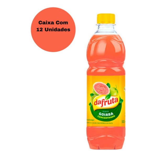 Suco Concentrado Goiaba Dafruta 500ml