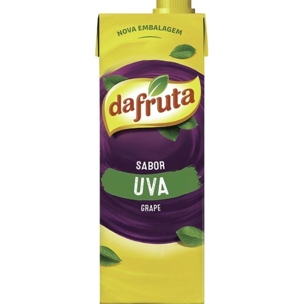 Refresco Líquido Dafruta Uva TP com 1L