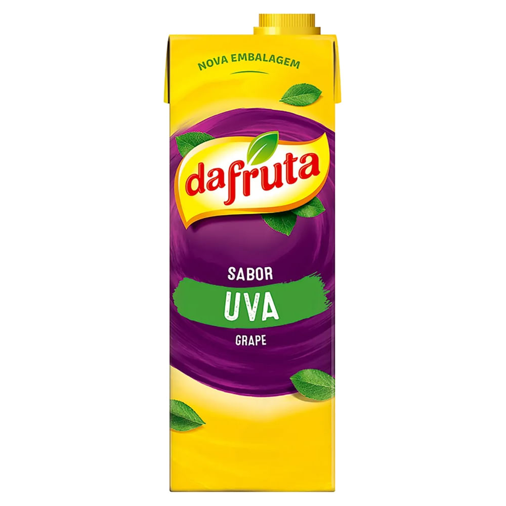 Encontraproduto.com.br - Refresco Líquido Dafruta Uva TP com 1L