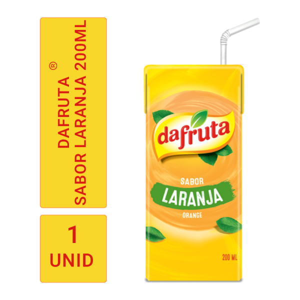 Encontraproduto.com.br - Refresco de Laranja 200ml Dafruta