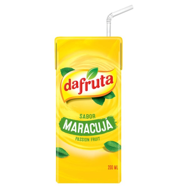 Encontraproduto.com.br - Refresco de Maracujá 200ml Dafruta
