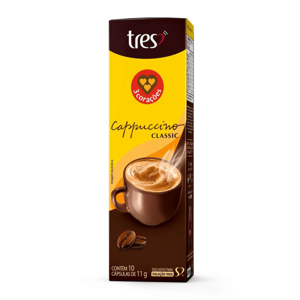 Encontraproduto.com.br - Capsula Cappuccino Classic c/10 - Três Corações