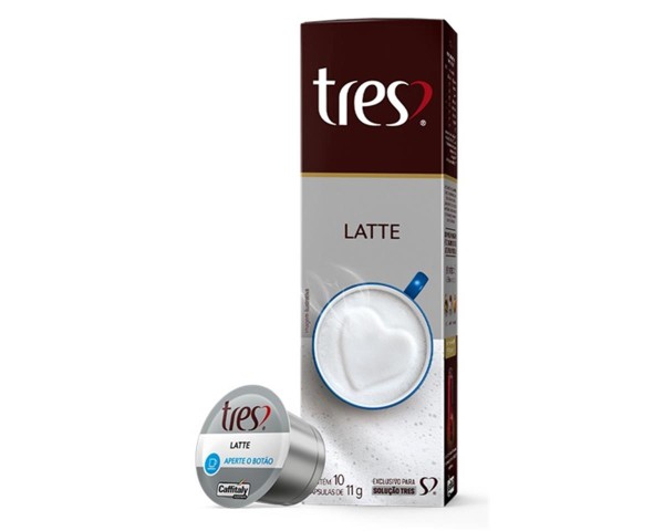 Capsulas Tres Coracoes Leite Latte