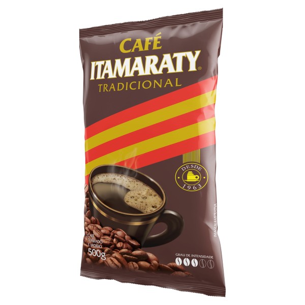 Encontraproduto.com.br - Café Torrado e Moído Tradicional Itamaraty Pacote 500g