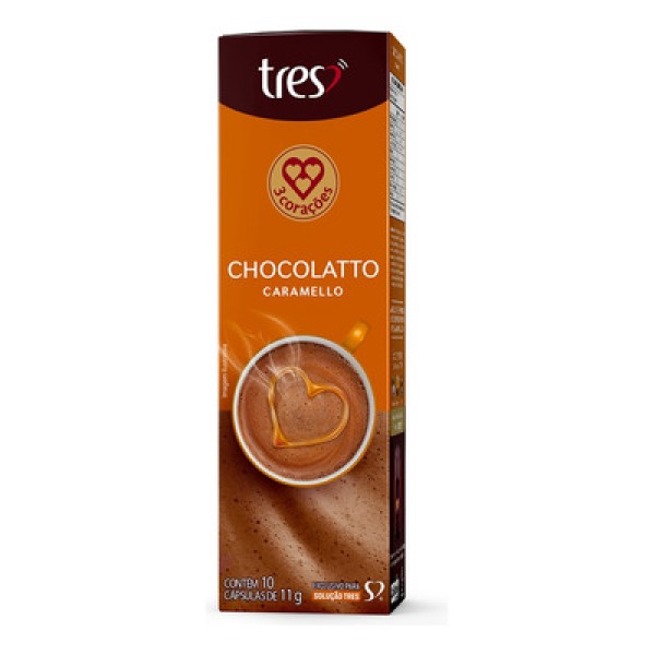 Cápsula Café Chocolatto Caramelo c/10 - Três Corações