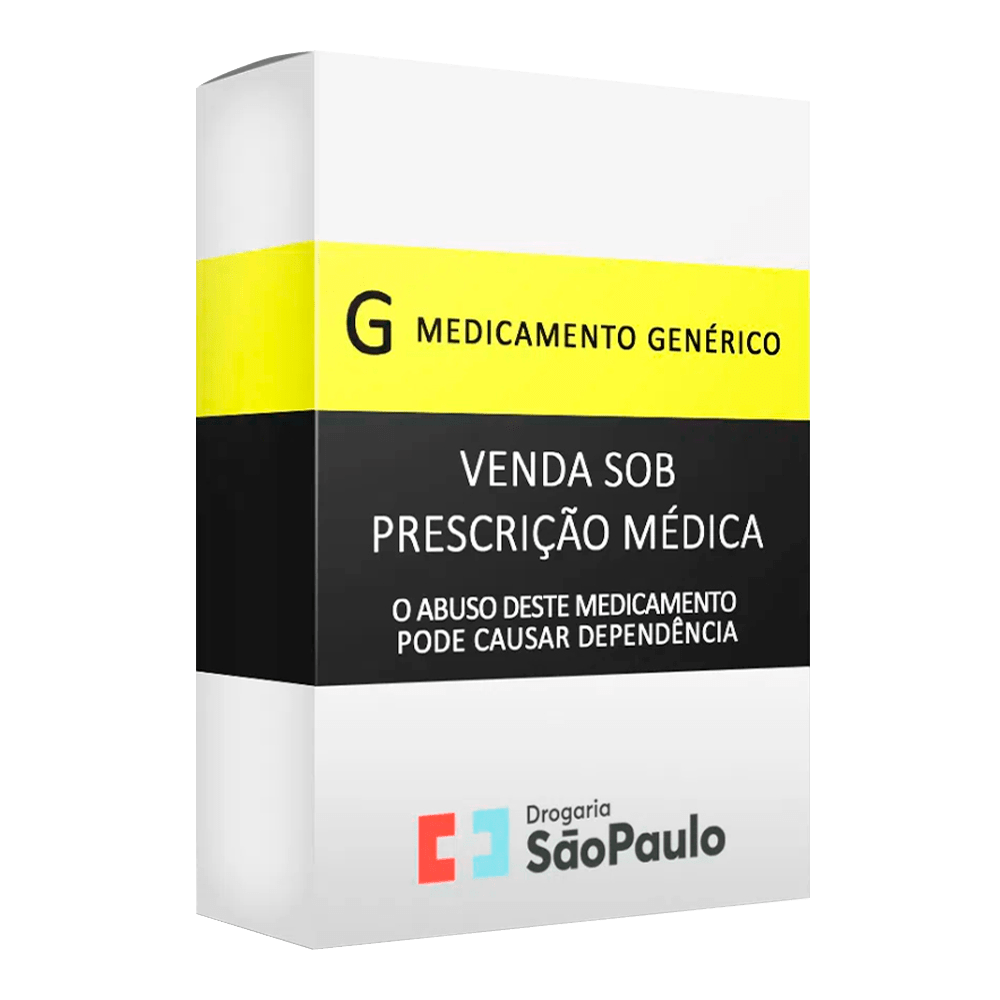 Diazepam 10mg c/30 Comprimidos Genérico União Química (B1)