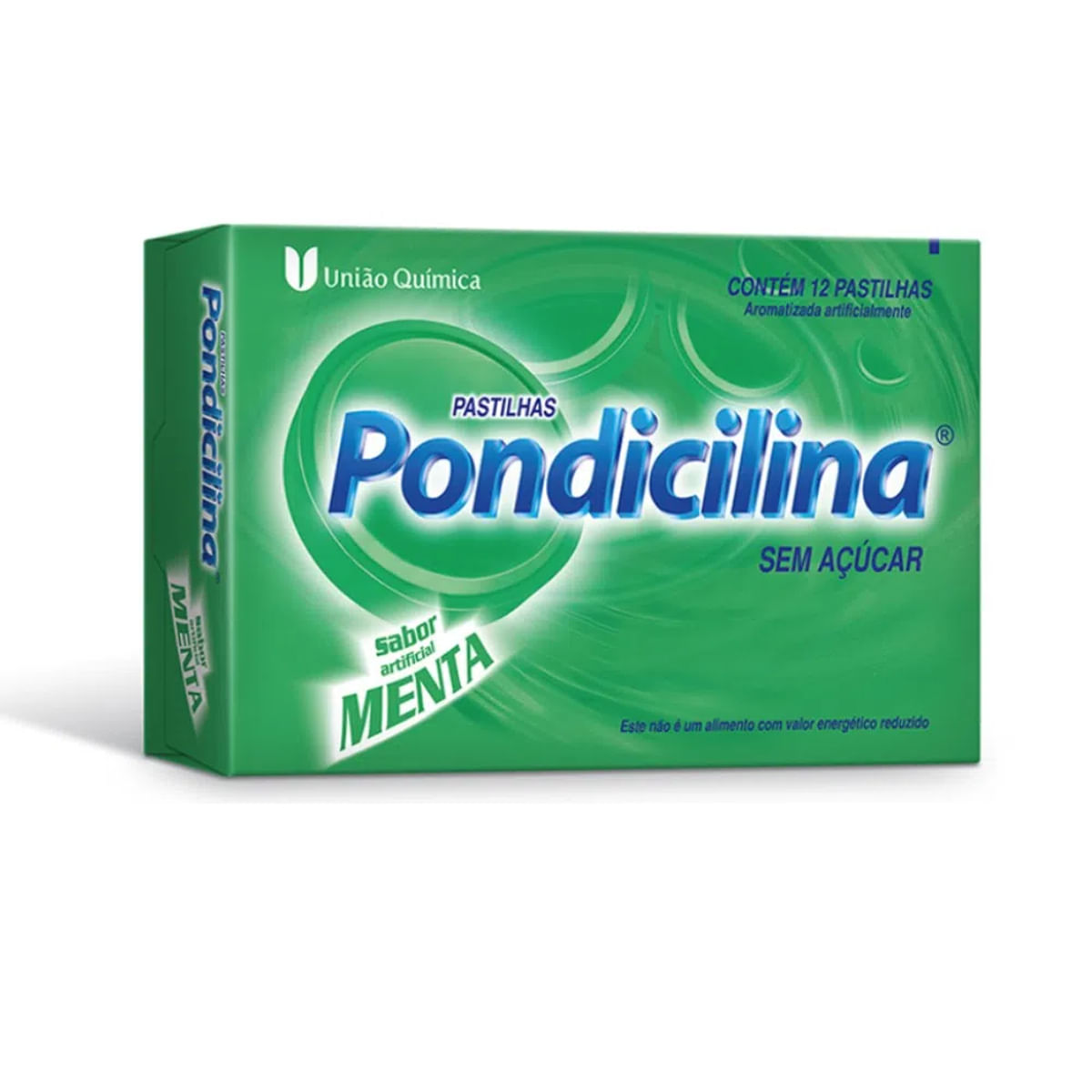 Encontraproduto.com.br - Pondicilina VITAMINA C caixa com 12 pastilhas sabor menta