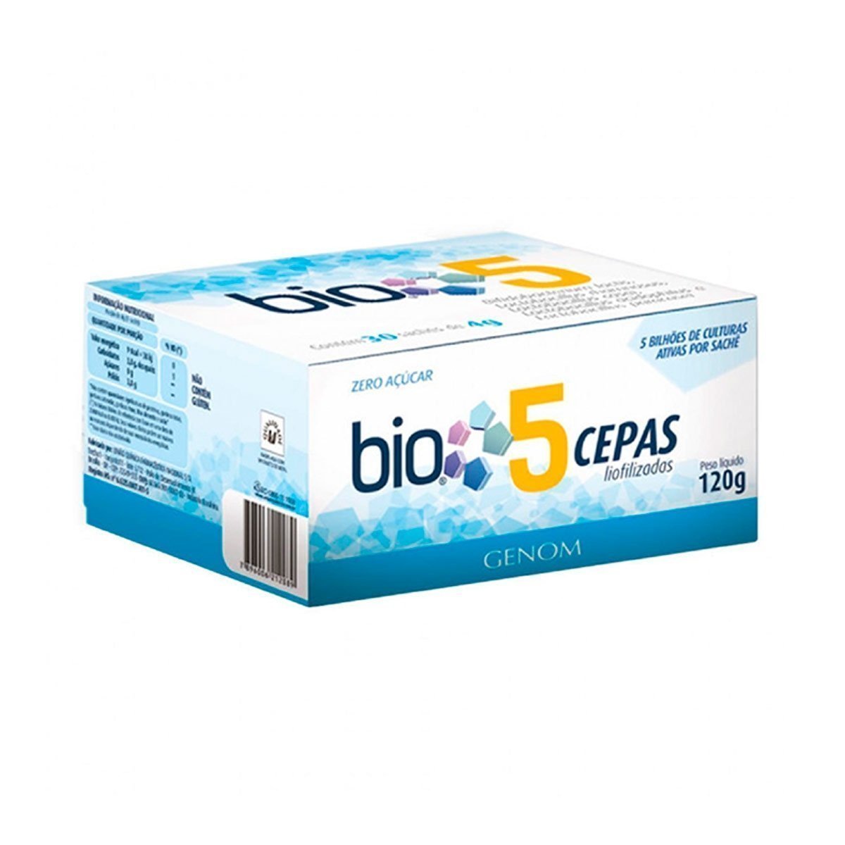 Bio 5 Cepas Genom com 30 Sachês de 4g