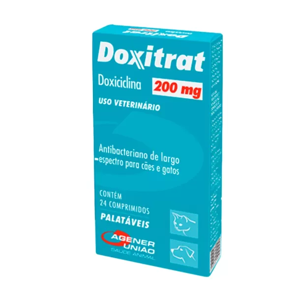 Encontraproduto.com.br - DOXITRAT 200mg - caixa com  24 compr.