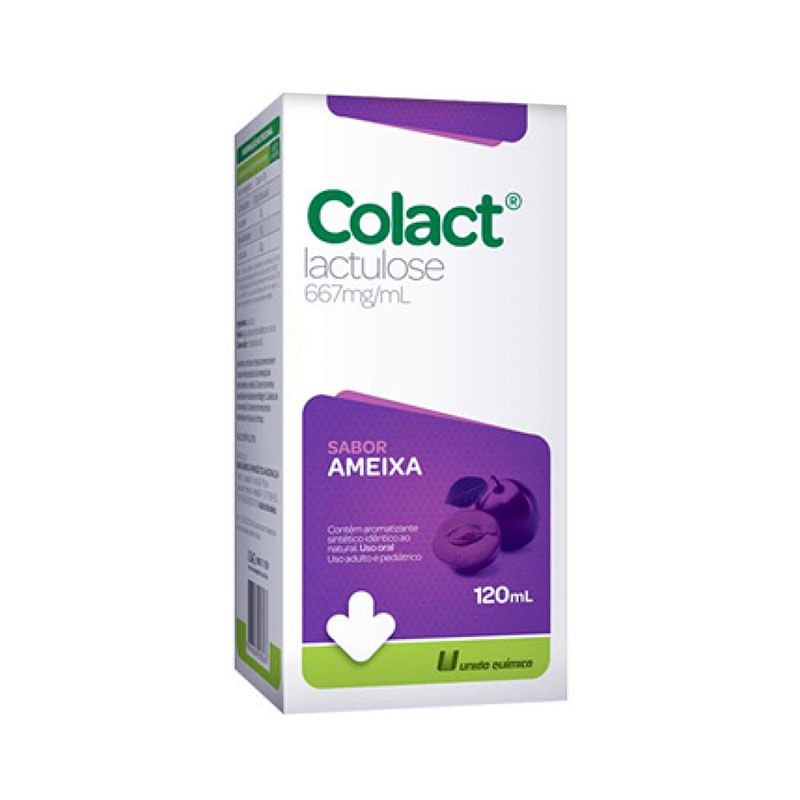 Encontraproduto.com.br - Laxante Colact 667mg/ml Ameixa 120ml