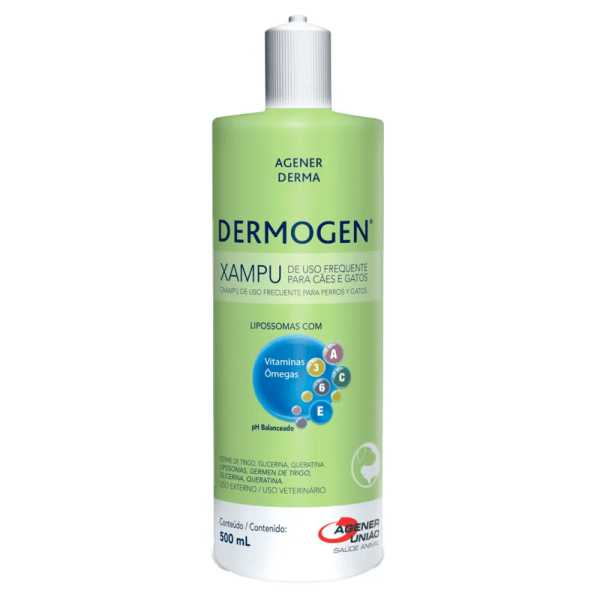 Encontraproduto.com.br - Dermogen Xampu 500ml Equilíbrio Agener União Imediato Fragrância Neutra