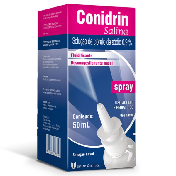 Encontraproduto.com.br - Conidrin Salina Spray 50ml