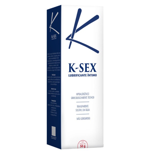 Encontraproduto.com.br - Lubrificante Íntimo K-Sex Gel 50g